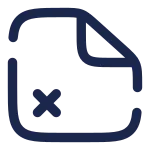 File Remove SVG Icon